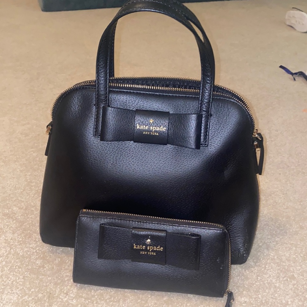 Kate Spade purse and matching wallet